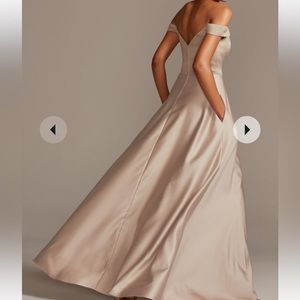 David bridal bridesmaid dress